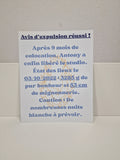 Avis d'Expulsion Réussi  18 x 25,5 cm