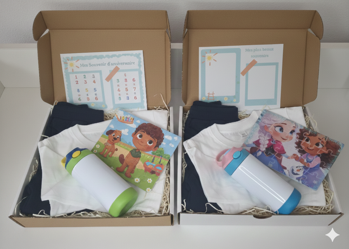 Coffret "Petit Aventurier" à Personnalisé