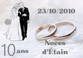 Noces d'Étain 10 ans Format : 18 x25,5 cm