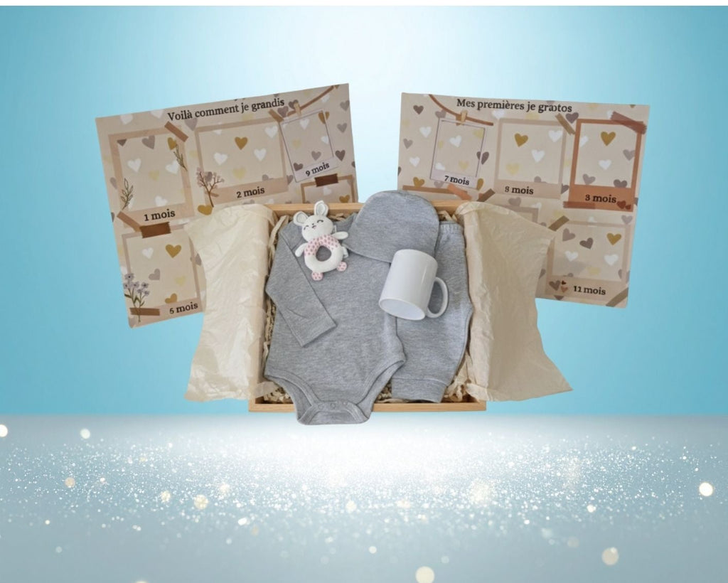 Mon Premier Coffret Souvenir Naissance à Personnalisé